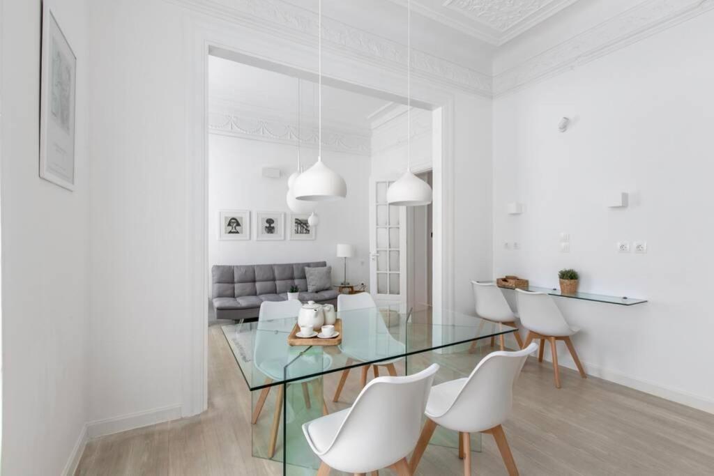 Athens Center Modern Apt In Art Nouveau Building Экстерьер фото